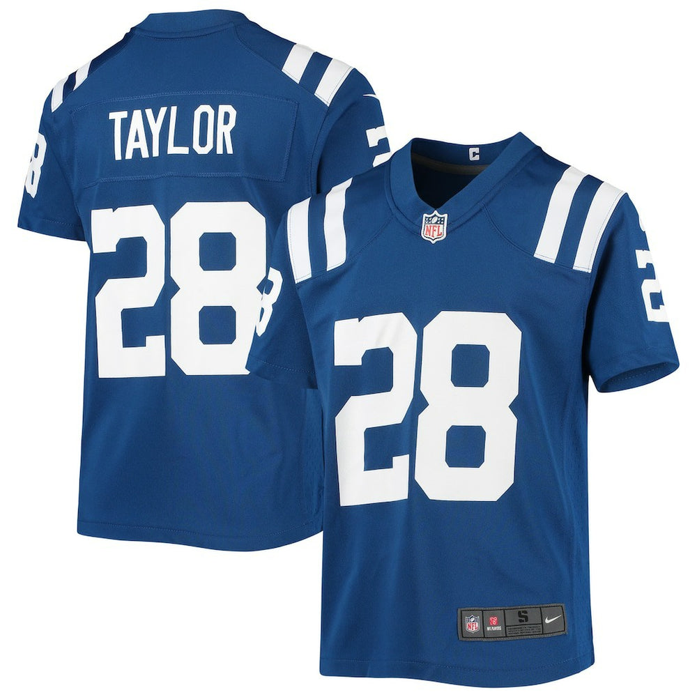 Nike Jonathan Taylor Indianapolis Colts Youth Game Jersey Royal