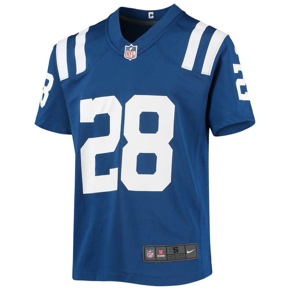 Nike Jonathan Taylor Indianapolis Colts Youth Game Jersey Royal
