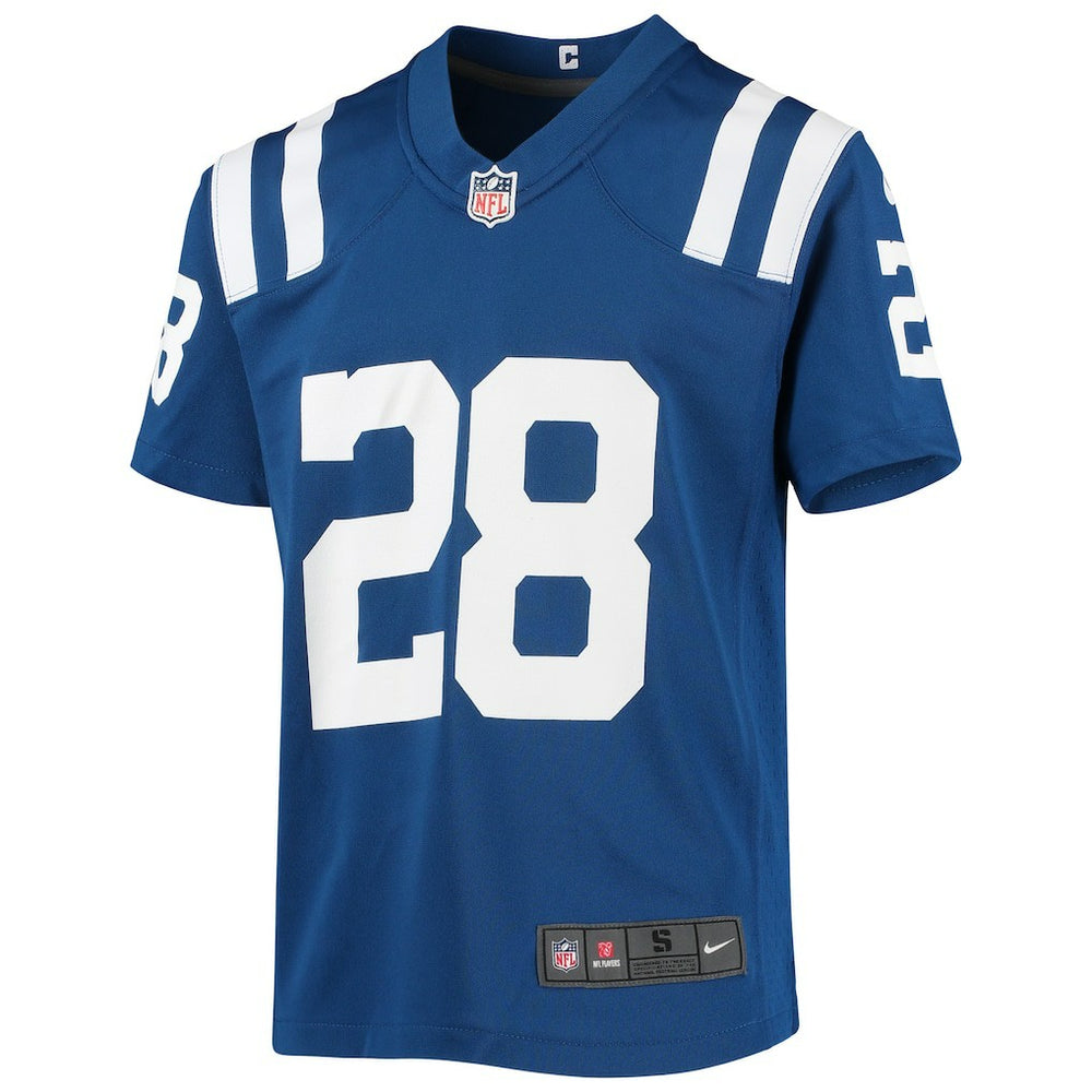 Nike Jonathan Taylor Indianapolis Colts Youth Game Jersey Royal