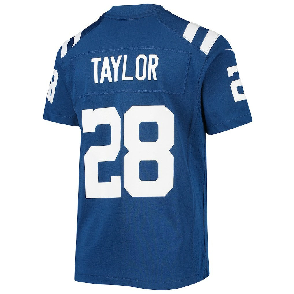 Nike Jonathan Taylor Indianapolis Colts Youth Game Jersey Royal