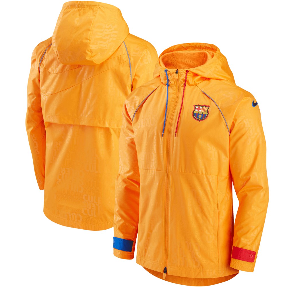 Barcelona All-Weather Full-Zip Jacket Orange - Nike outlet