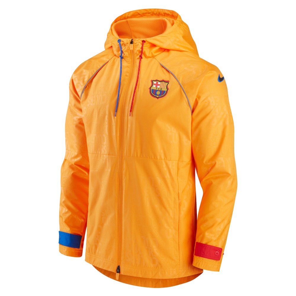 Barcelona All-Weather Full-Zip Jacket Orange - Nike outlet