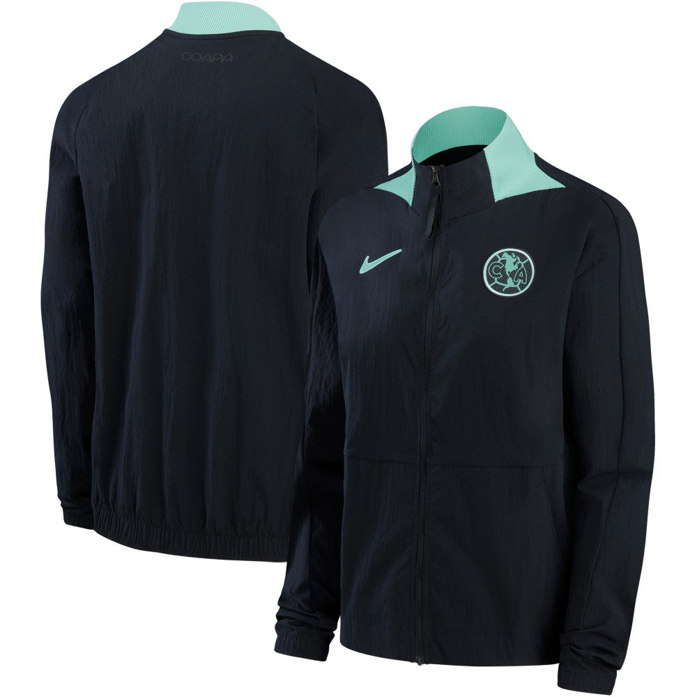 Club America Women's Anthem Raglan Full-Zip Jacket Black - Nike