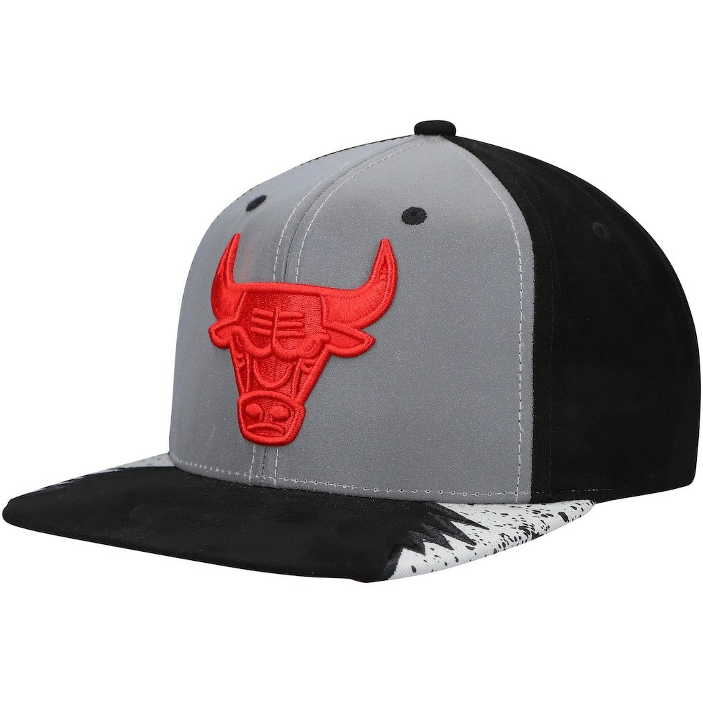 Chicago Bulls Day 5 Snapback Hat Silver/Gray | Mitchell & Ness online