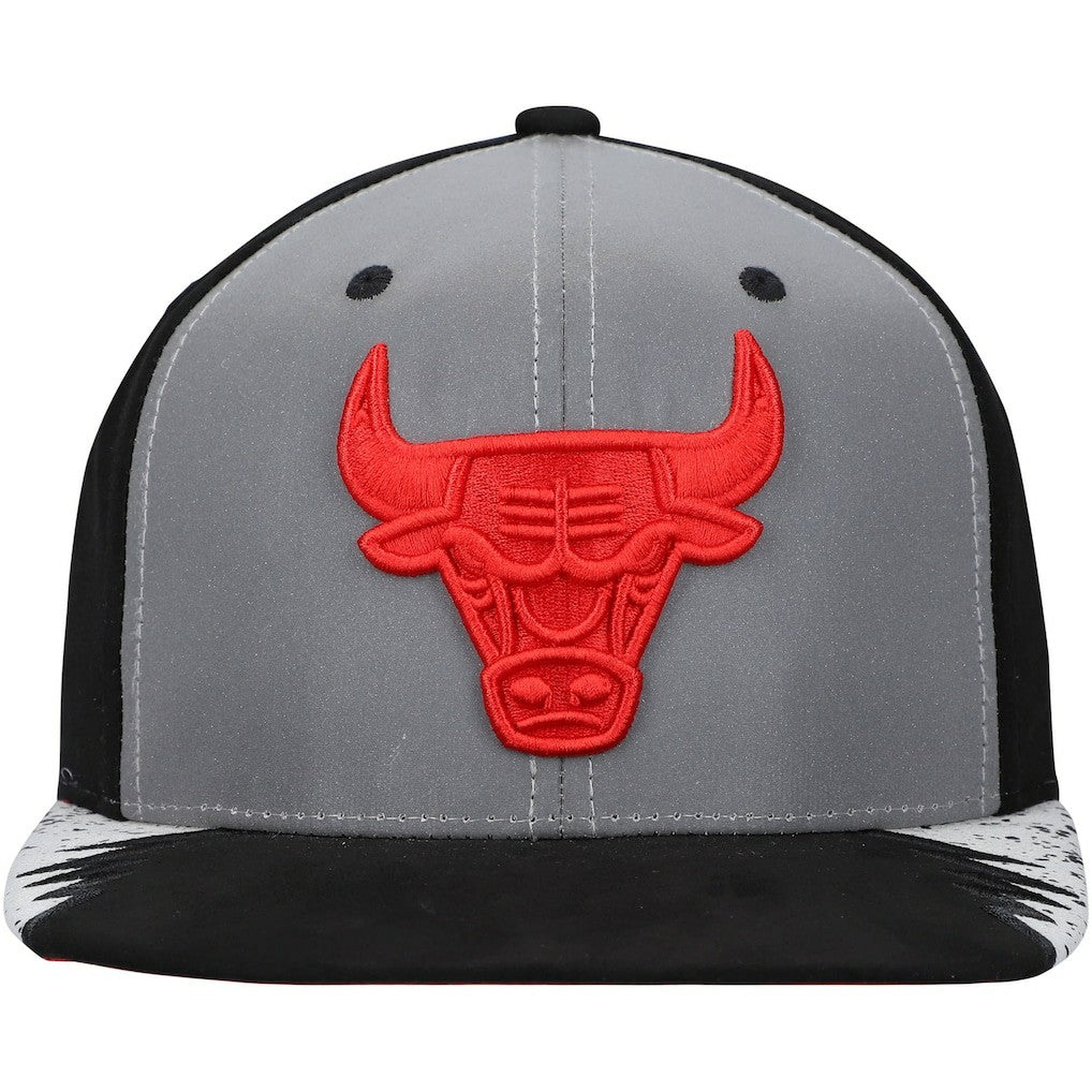 Chicago Bulls Day 5 Snapback Hat Silver/Gray | Mitchell & Ness online