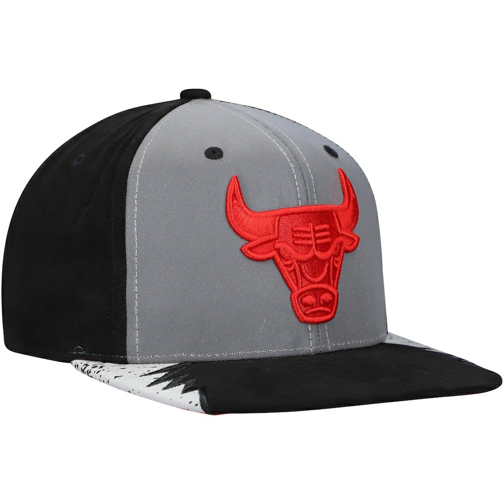 Chicago Bulls Day 5 Snapback Hat Silver/Gray | Mitchell & Ness online