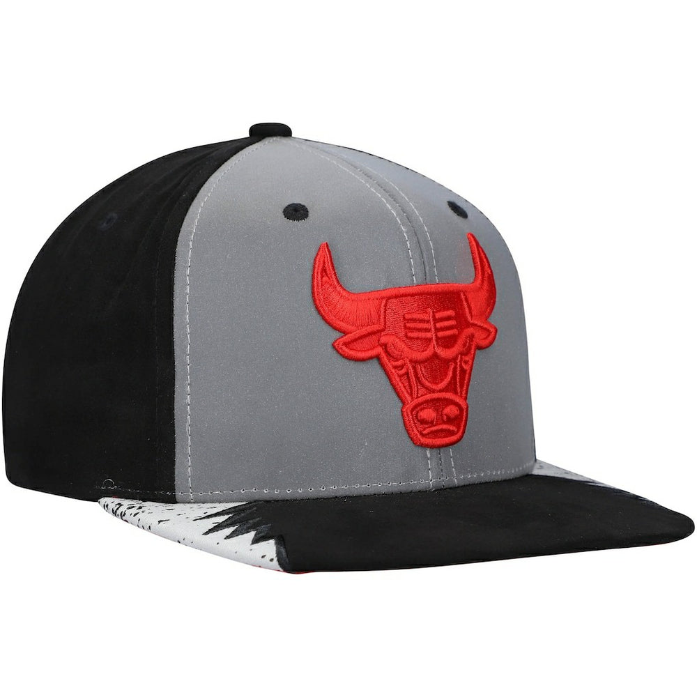 Chicago Bulls Day 5 Snapback Hat Silver/Gray | Mitchell & Ness online