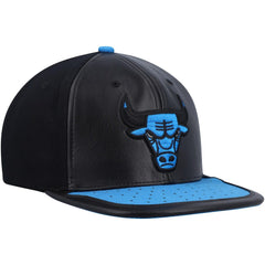 Chicago Bulls Day One Snapback Hat Black/Royal | Mitchell & Ness Near Me