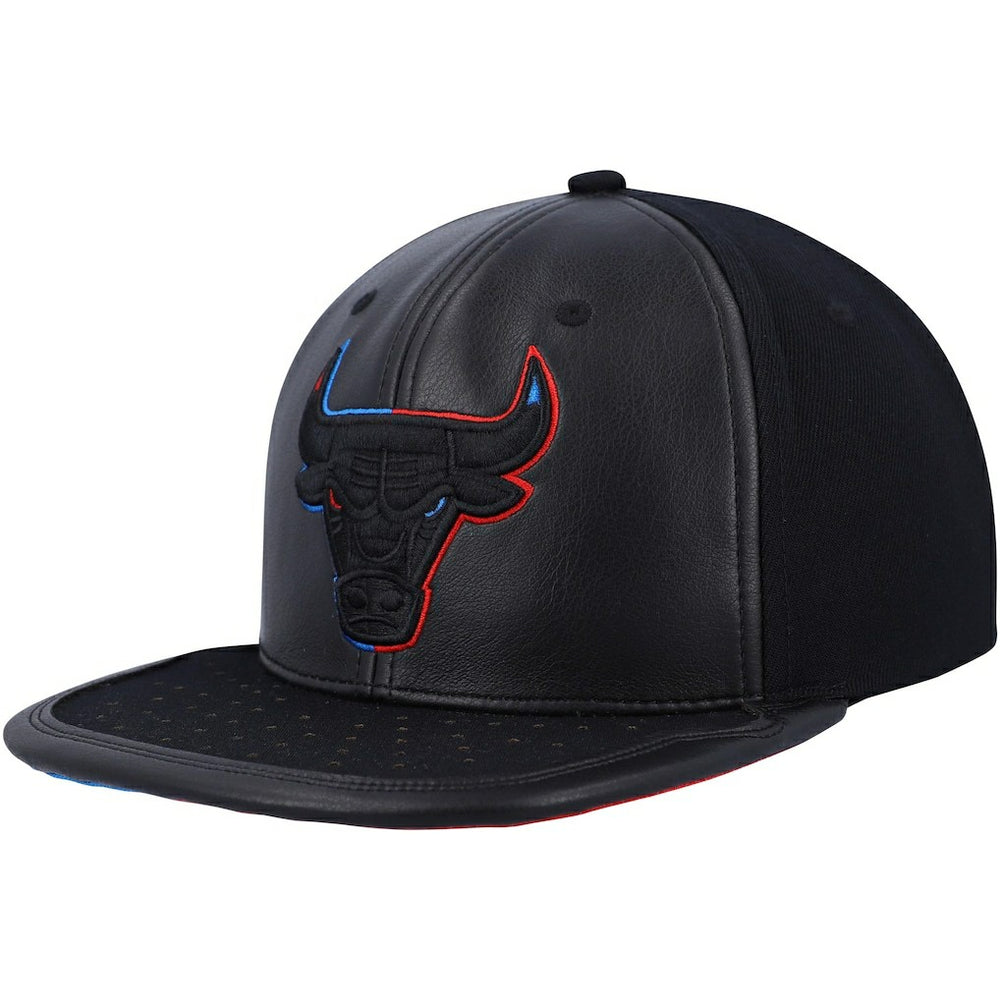 Chicago Bulls Day One Snapback Hat Black | Mitchell & Ness discount