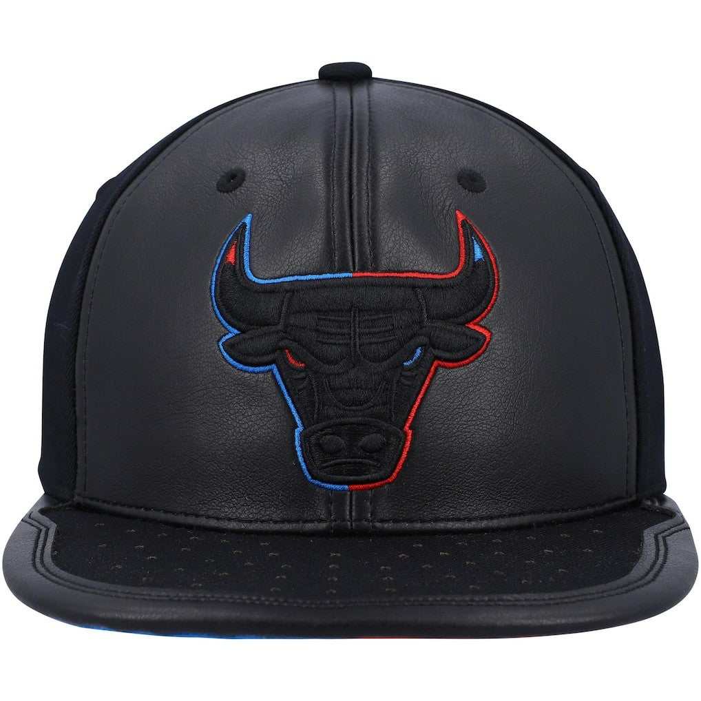Chicago Bulls Day One Snapback Hat Black | Mitchell & Ness discount