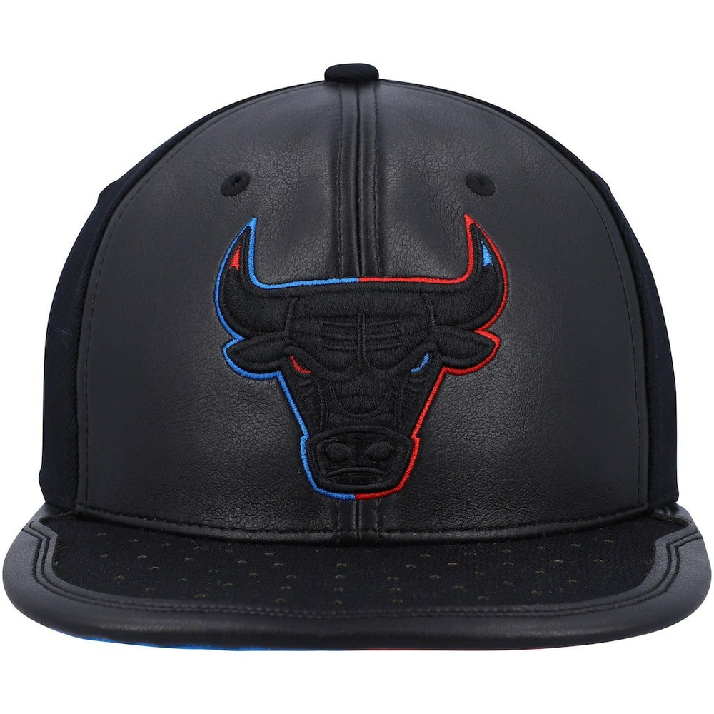 Chicago Bulls Day One Snapback Hat Black | Mitchell & Ness discount
