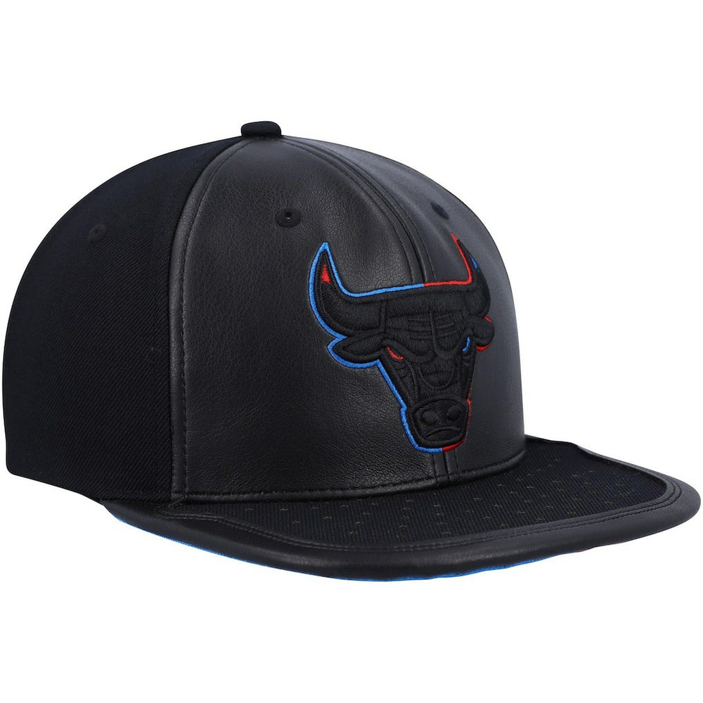 Chicago Bulls Day One Snapback Hat Black | Mitchell & Ness discount