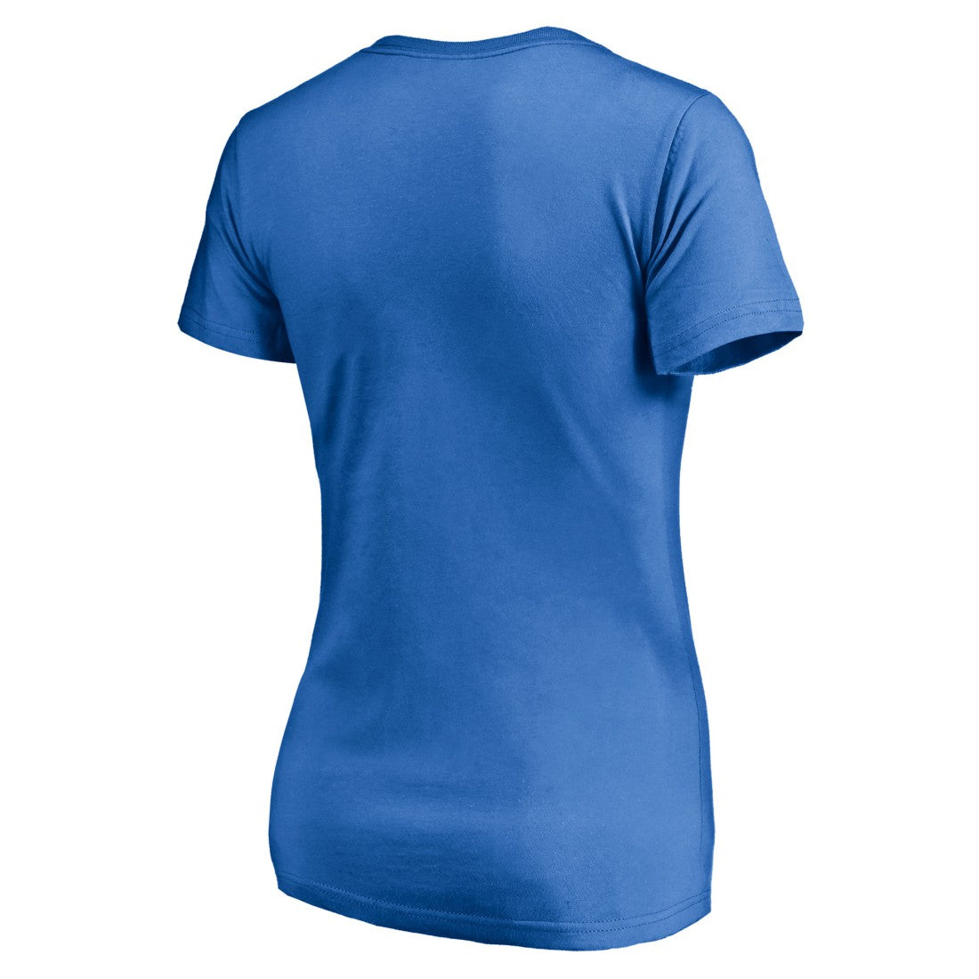 Detroit Lions Women's Long Stride V-Neck T-Shirt Blue