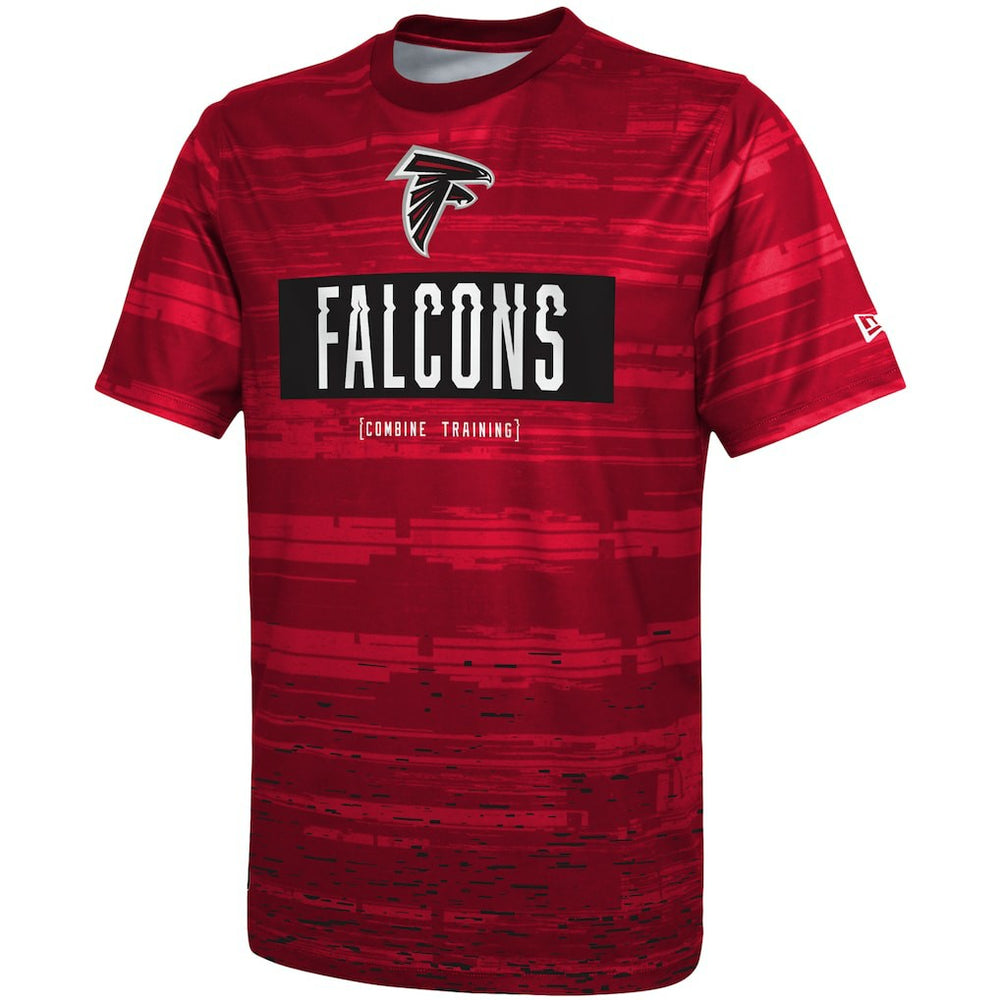 Atlanta Falcons New Era Combine Authentic Sweep T-Shirt Red
