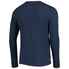 Houston Texans New Era Combine Authentic Static Abbreviation Long Sleeve T-Shirt Navy