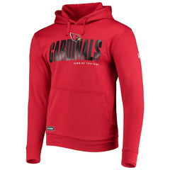 Arizona Cardinals New Era Combine Authentic Hard Hash Pullover Hoodie Cardinal