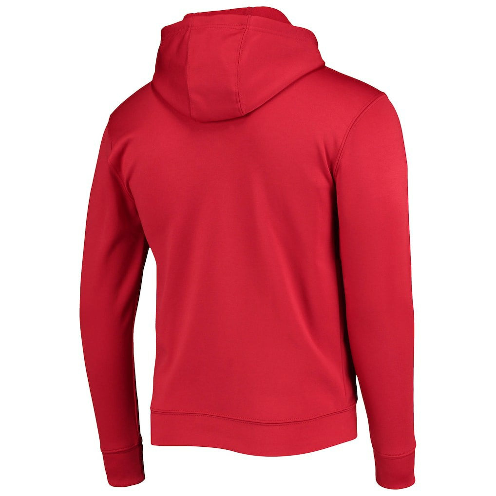 Arizona Cardinals New Era Combine Authentic Hard Hash Pullover Hoodie Cardinal