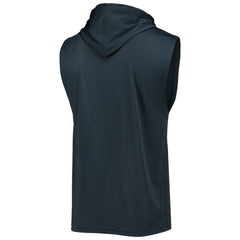 Tampa Bay Rays Stitches Sleeveless Pullover Hoodie - Navy - MLB Discount
