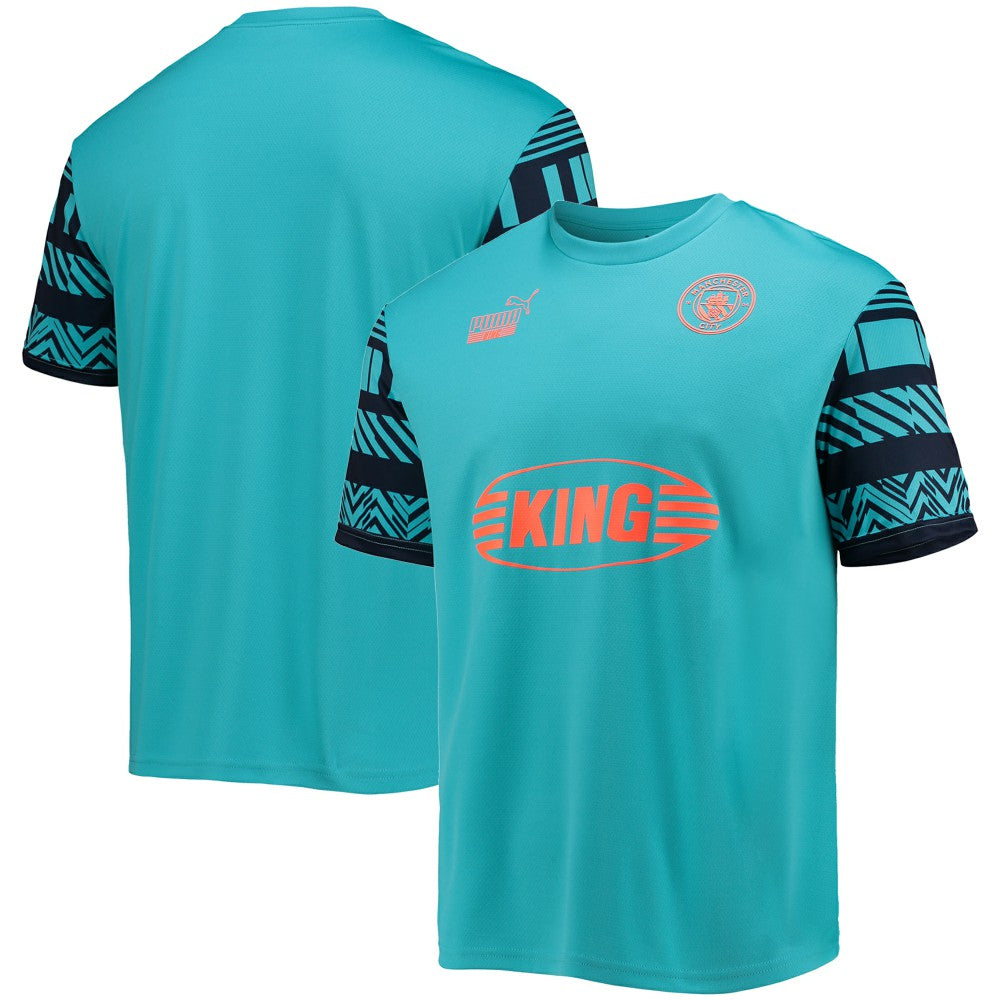 Manchester City FtblHeritage Jersey Mint - Puma Discount