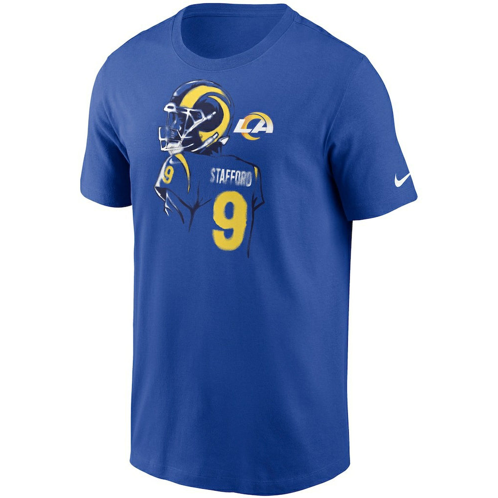 Nike Matthew Stafford Los Angeles Rams Player Graphic T-Shirt Royal