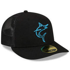 Miami Marlins New Era 2023 Batting Practice 59FIFTY Fitted Hat - Black - New Era Discount
