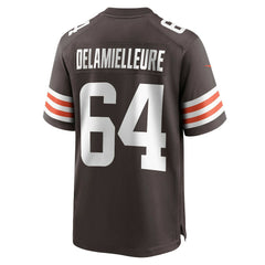Nike Joe DeLamielleure Cleveland Browns Game Retired Player Jersey Brown