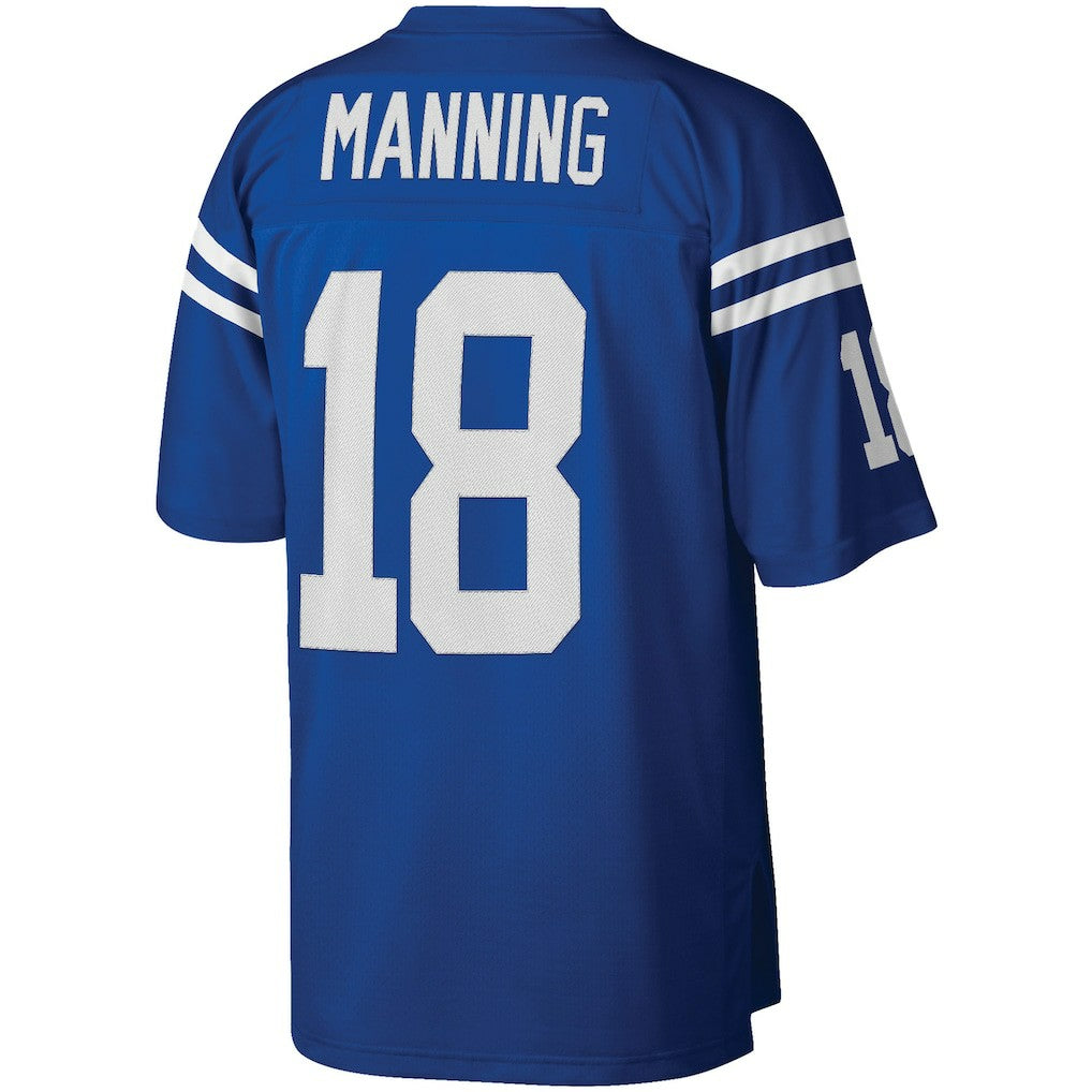 Mitchell & Ness Peyton Manning Indianapolis Colts Big & Tall 1998 Retired Player Replica Jersey Royal
