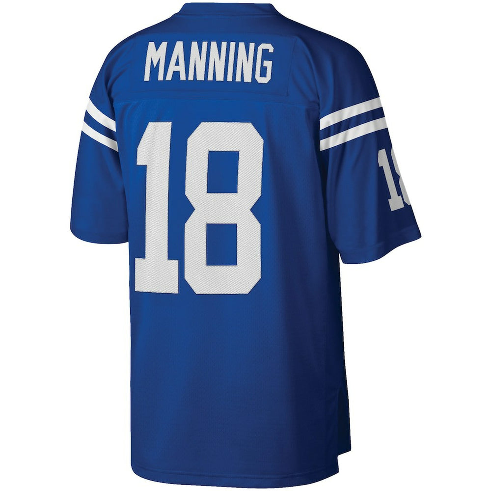 Mitchell & Ness Peyton Manning Indianapolis Colts Big & Tall 1998 Retired Player Replica Jersey Royal
