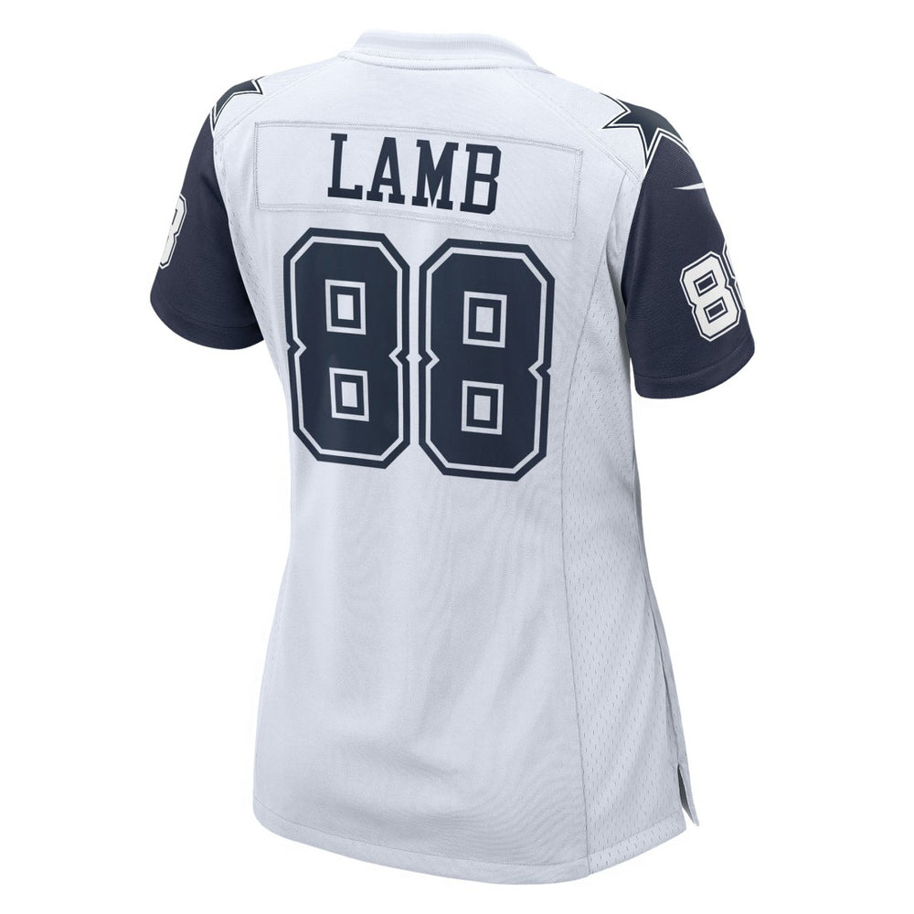 Nike CeeDee Lamb Dallas Cowboys Women's 2nd Alternate Game Jersey White