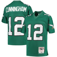 Mitchell & Ness Randall Cunningham Philadelphia Eagles Youth 1990 Retired Player Legacy Jersey Kelly Green