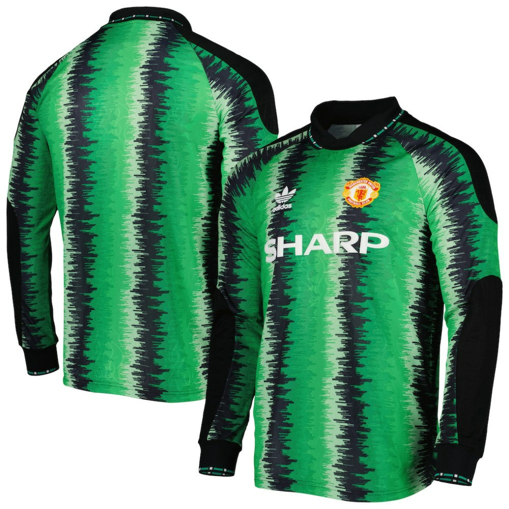 Manchester United Originals 90 Goalkeeper Replica Jersey Green - Adidas outlet