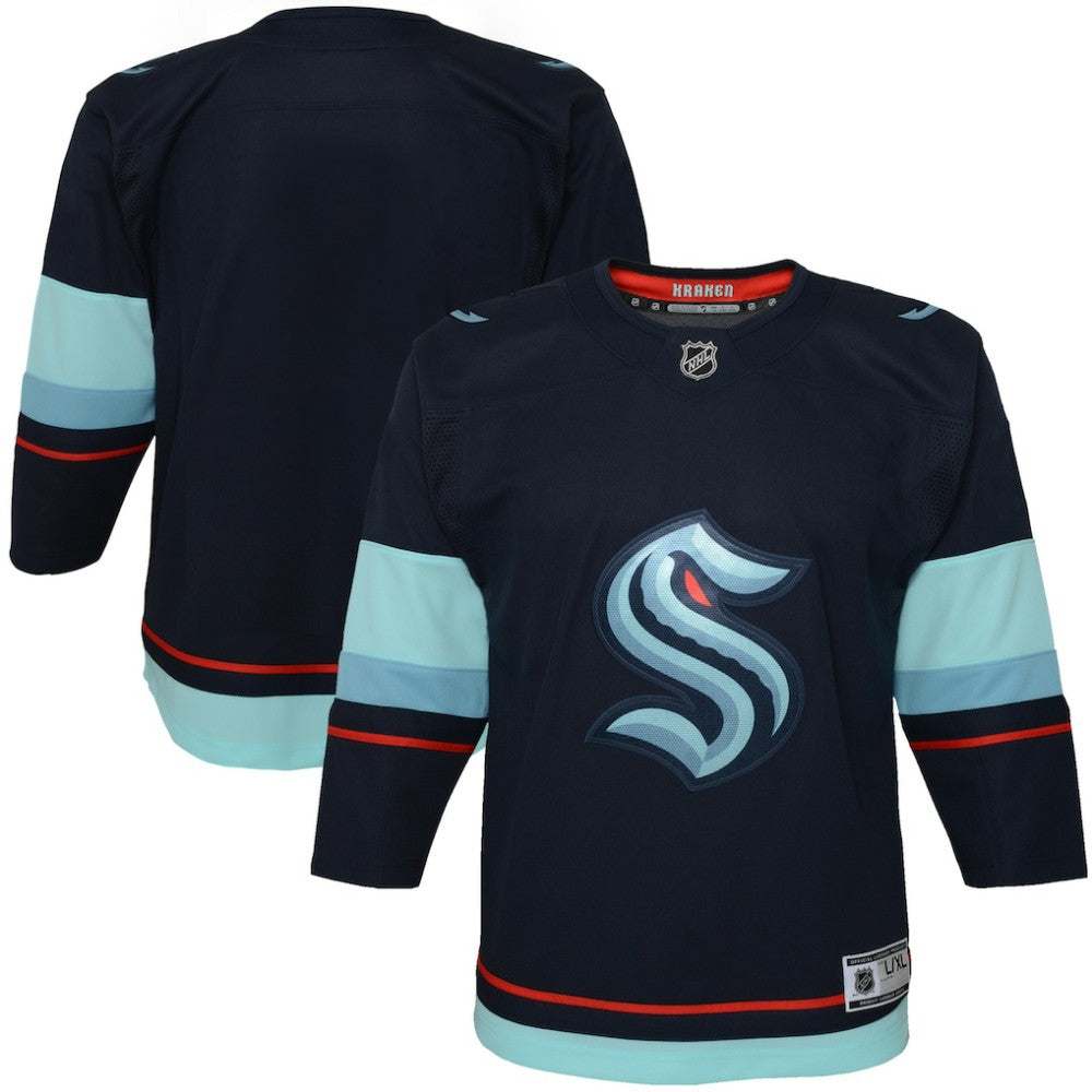 Seattle Kraken Youth Home Premier Jersey - Navy - NHL 4429827