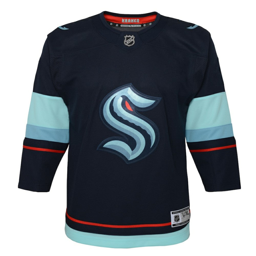 Seattle Kraken Youth Home Premier Jersey - Navy - NHL 4429827