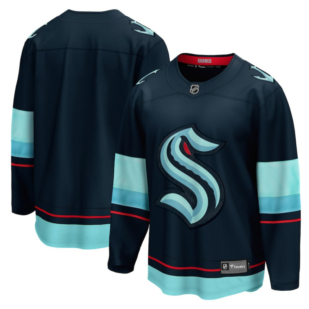 Seattle Kraken Fanatics Home Breakaway Jersey - Deep Sea Blue - NHL 4429838
