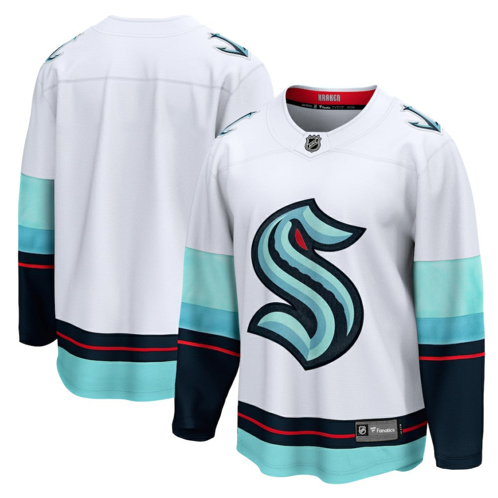 Seattle Kraken Fanatics Away Breakaway Jersey - White - NHL 4429841