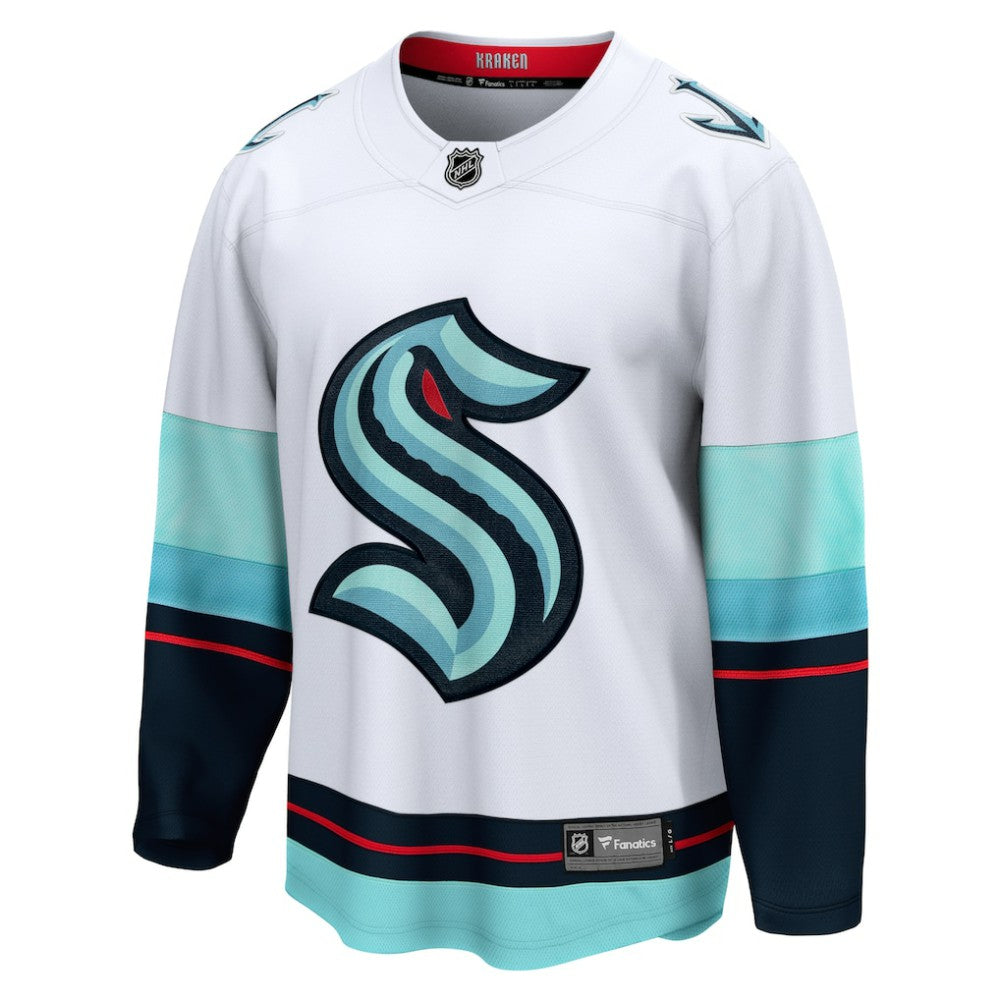 Seattle Kraken Fanatics Away Breakaway Jersey - White - NHL 4429841