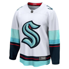 Seattle Kraken Fanatics Away Breakaway Jersey - White - NHL 4429841