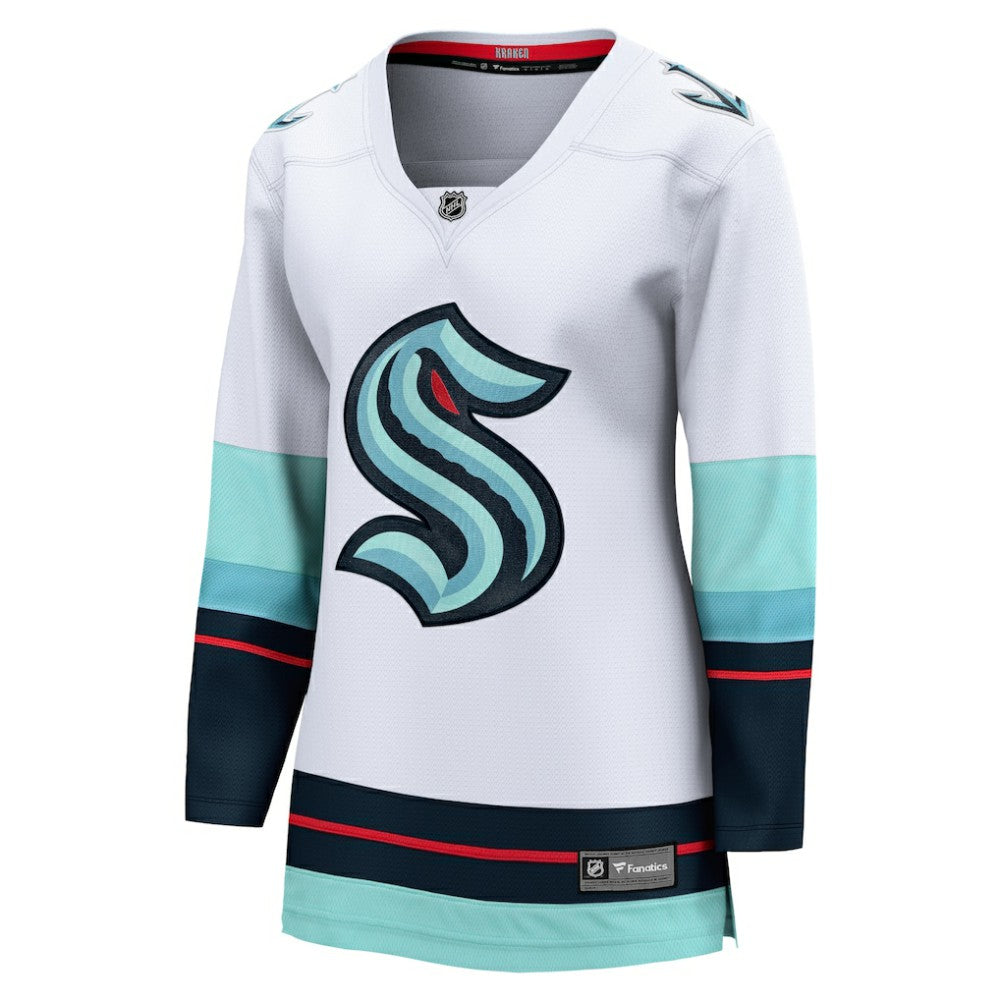 Seattle Kraken Fanatics Women's Away Breakaway Jersey - White - NHL 4429842