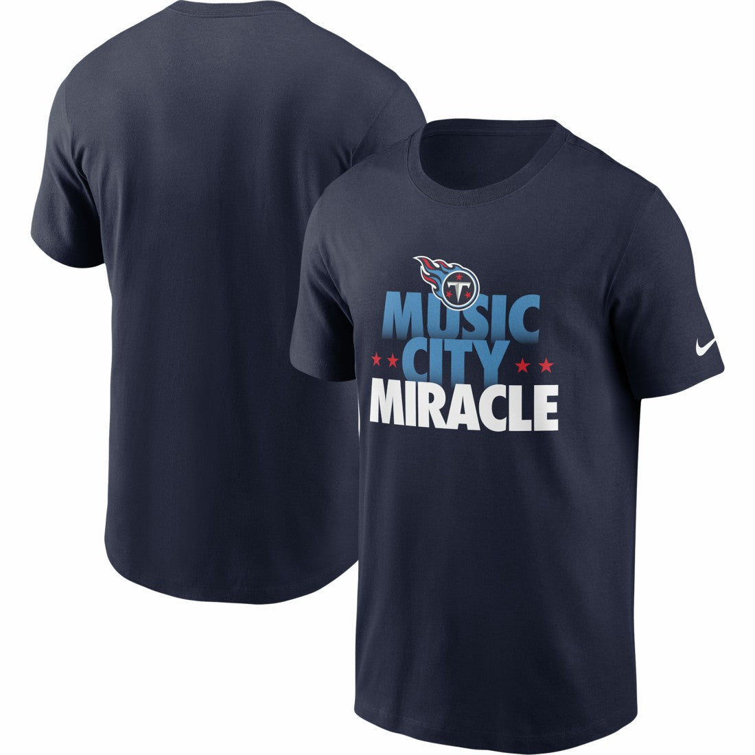 Nike Tennessee Titans Hometown Collection Music City T-Shirt Navy