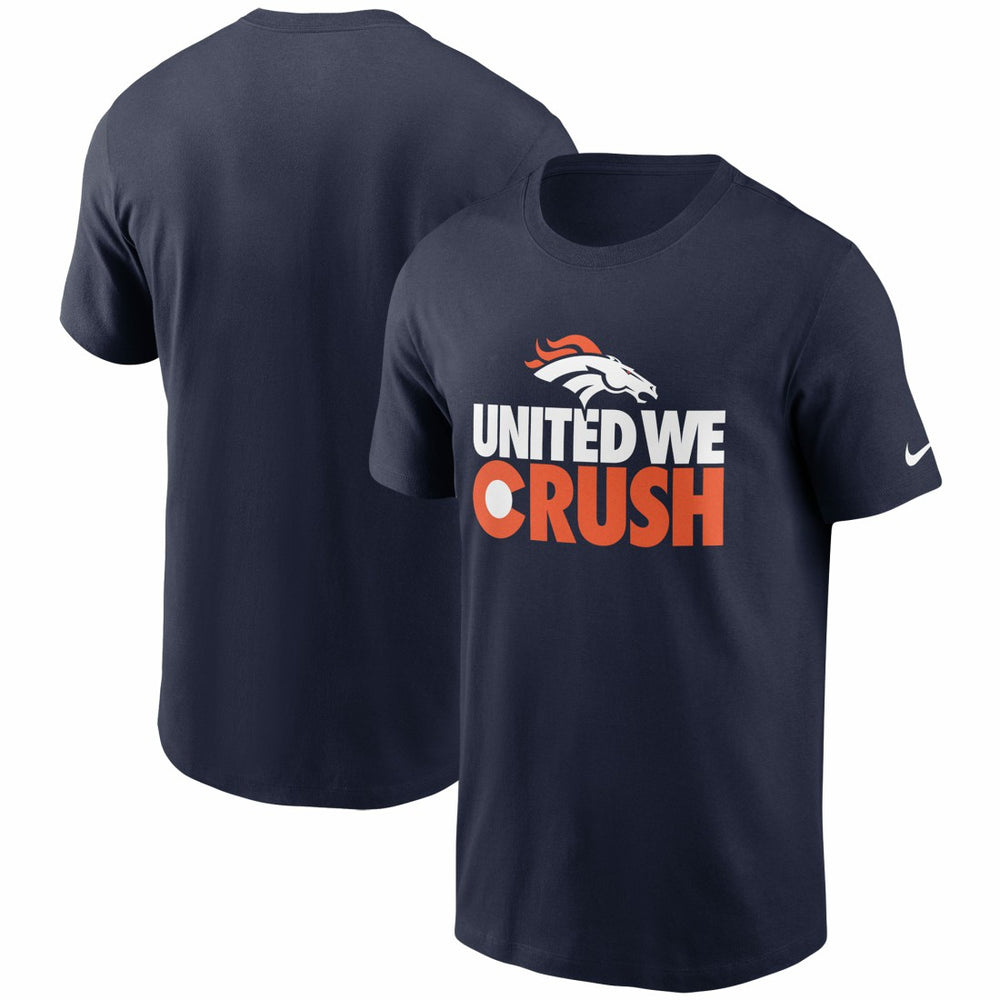 Nike Denver Broncos Hometown Collection Crush T-Shirt Navy