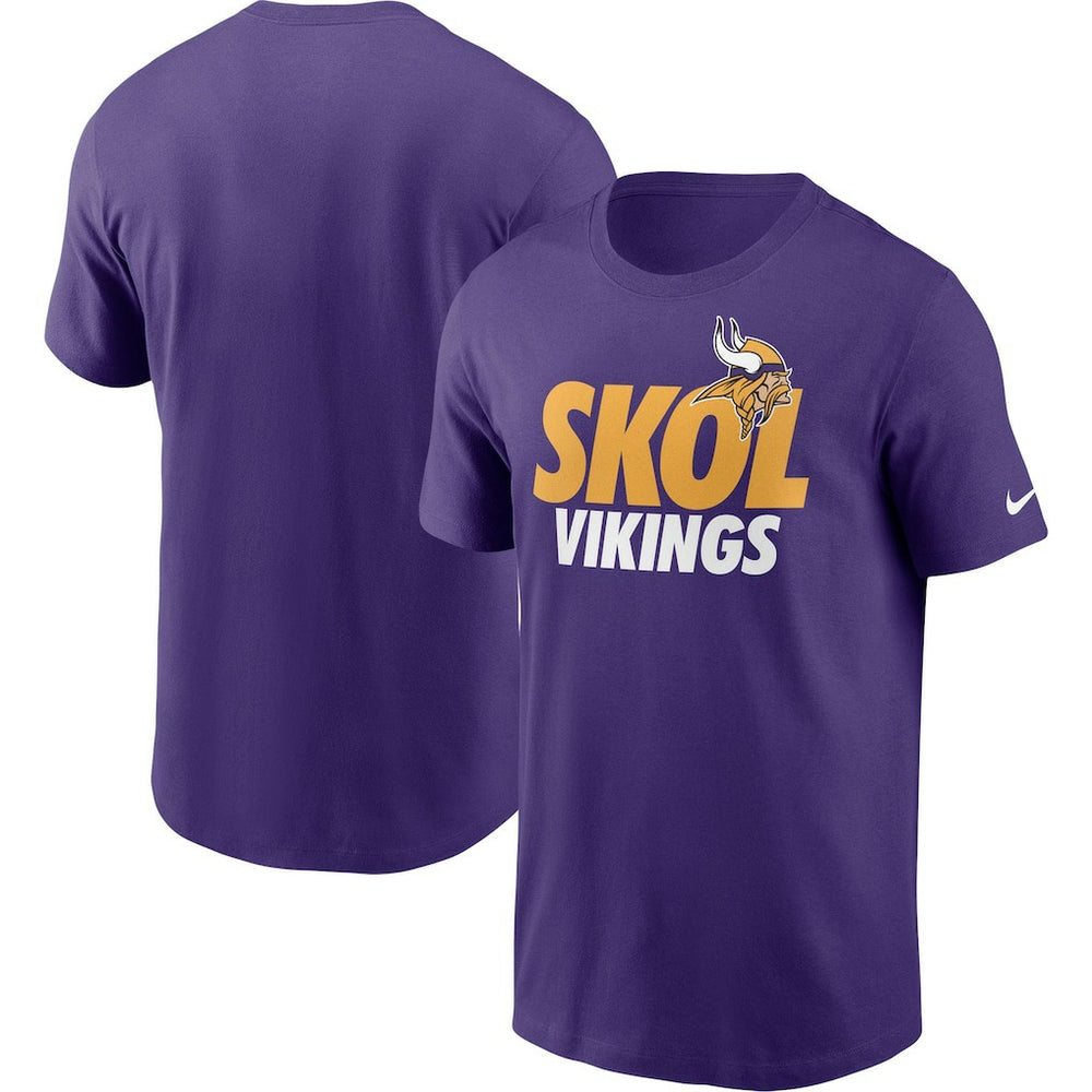 Nike Minnesota Vikings Hometown Collection Skol T-Shirt Purple