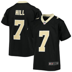 Nike Taysom Hill New Orleans Saints Youth Game Jersey Black