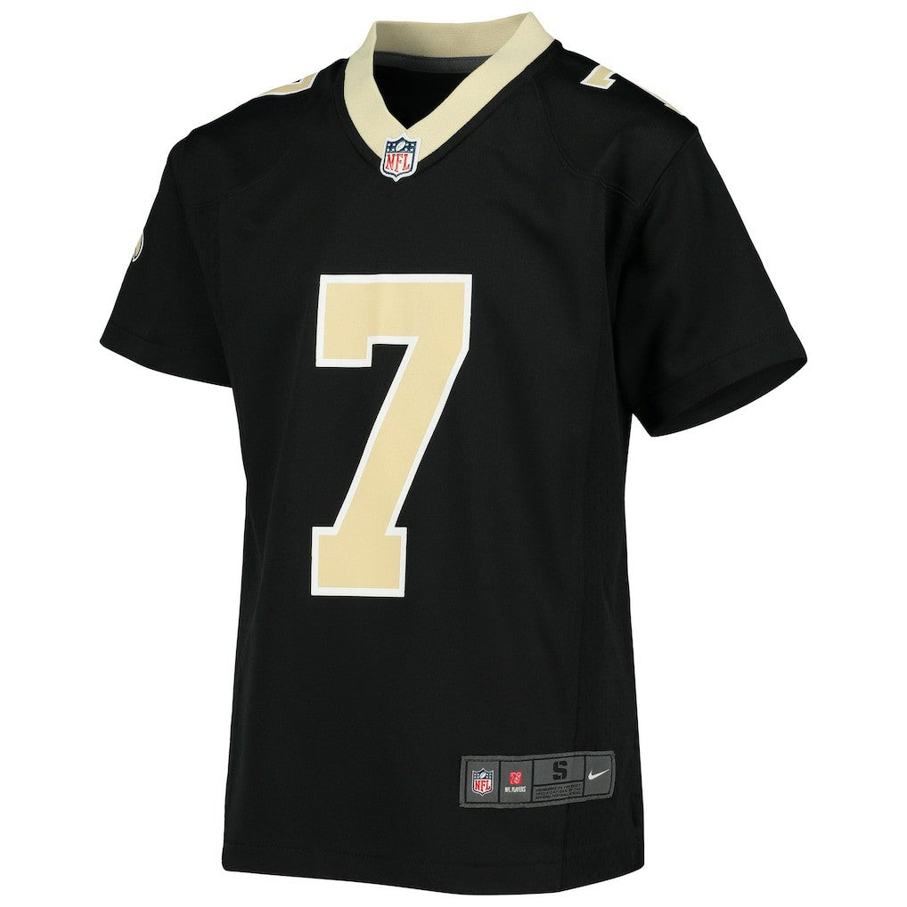 Nike Taysom Hill New Orleans Saints Youth Game Jersey Black