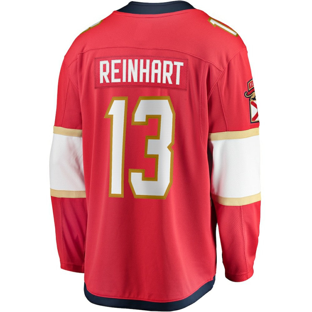 Sam Reinhart Florida Panthers Fanatics Breakaway Player Jersey - Red - NHL 4437551