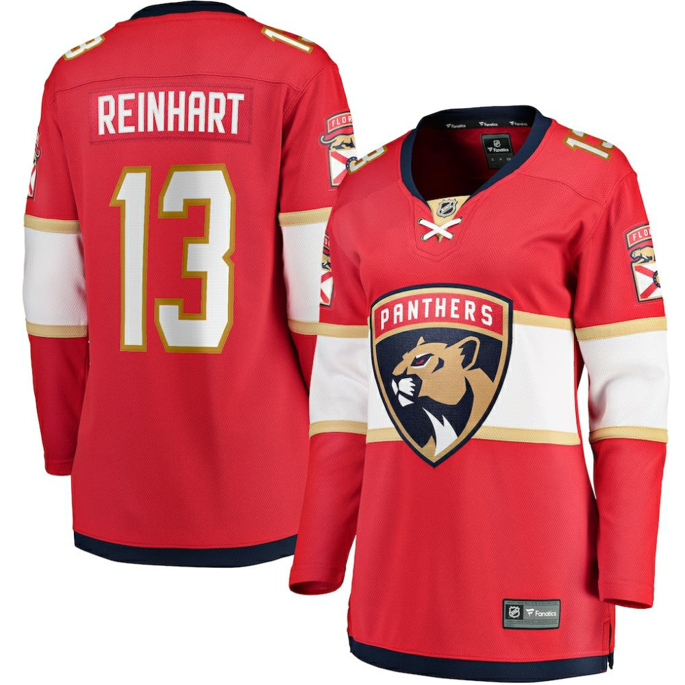 Sam Reinhart Florida Panthers Fanatics Women's Breakaway Player Jersey - Red - NHL 4437556