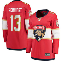 Sam Reinhart Florida Panthers Fanatics Women's Breakaway Player Jersey - Red - NHL 4437556