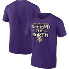 Fanatics Minnesota Vikings Hometown Collection 1st Down T-Shirt Purple