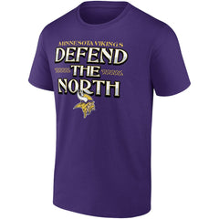 Fanatics Minnesota Vikings Hometown Collection 1st Down T-Shirt Purple