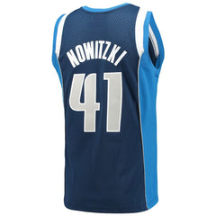 Dirk Nowitzki Dallas Mavericks 2011/12 Hardwood Classics Swingman Jersey for sale Navy | Mitchell & Ness outlet
