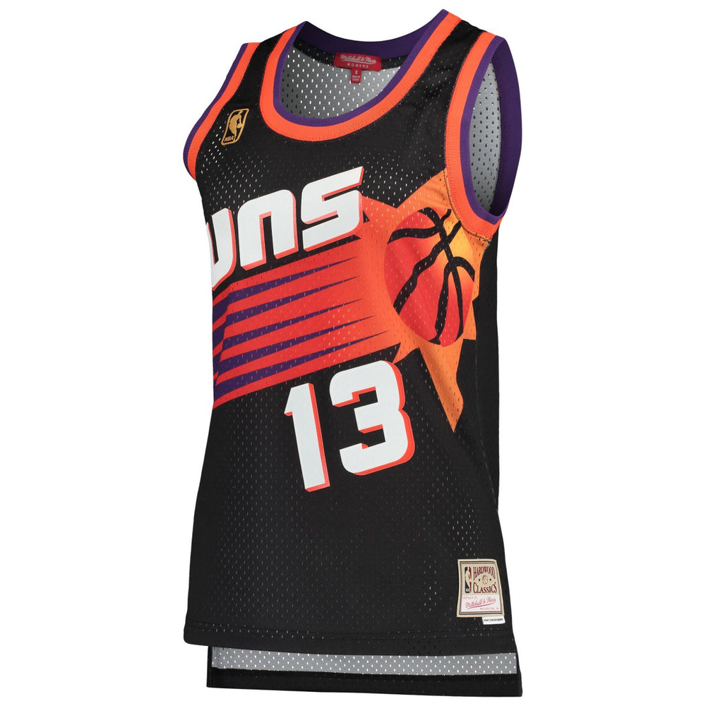 Steve Nash Phoenix Suns Women's Hardwood Classics Swingman Jersey Black | Mitchell & Ness US